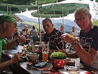 erste Einkehr auf der Alpe Mohr hinter Oberstaufen