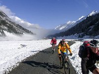 zumindest ist der Weg noch Scheefrei : 2. Tag, MTB, Transalp, Transalp 2013