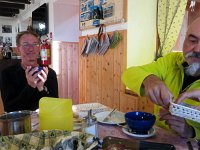 Jetzt aber zuerst das Frühstück vor dem Start. : 7. Tag, MTB, Transalp, Transalp 2013