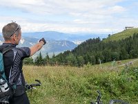 Blick auf Villach : 1.Tag, MTB, Transslovenia 2014