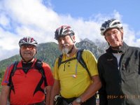 Thomas, Udo und Klaus : 1.Tag, MTB, Transslovenia 2014