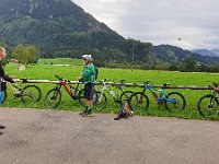 Vorbereitung zur ersten Tour bei mäßigem Wetter