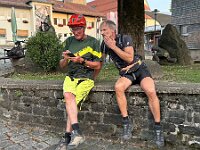 warten auf Udo : AlpenX2025 Allgäu, MTB, Transalp